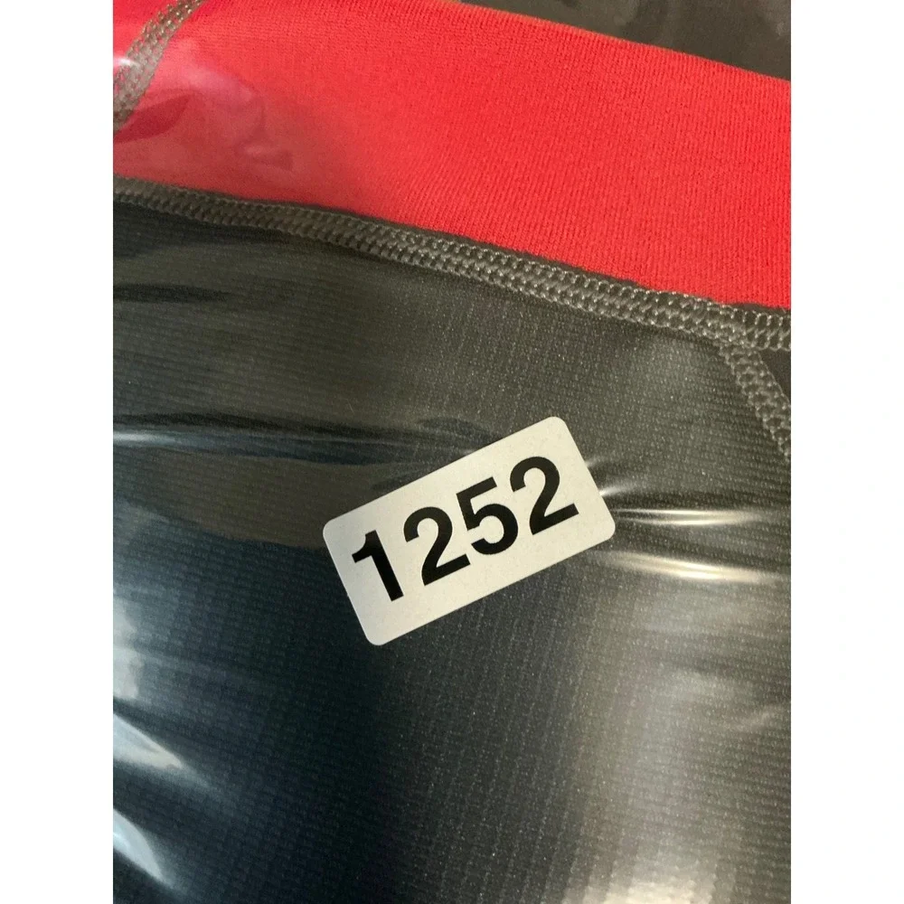 Hevto Kids Wetsuit YouthSize 14 Black Red Full Body Neoprene Diving Surfing Suit
